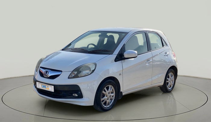 2012 Honda Brio V MT, Petrol, Manual, 86,076 km, Left Front Diagonal