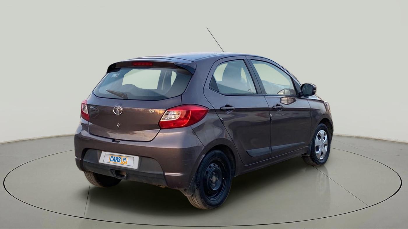 2017 Tata Tiago XZ PETROL, CNG, Manual, 65,042 km, Right Back Diagonal