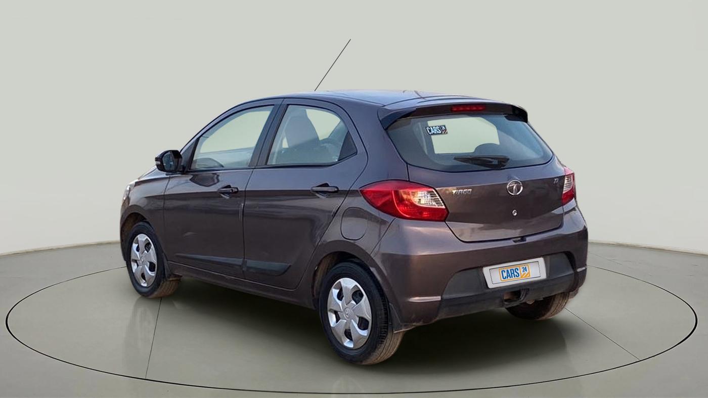 2017 Tata Tiago XZ PETROL, CNG, Manual, 65,042 km, Left Back Diagonal