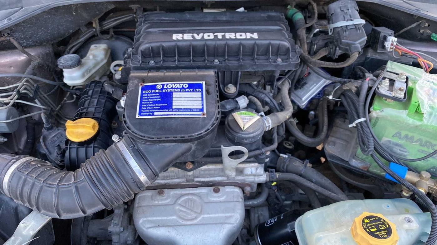 2017 Tata Tiago XZ PETROL, CNG, Manual, 65,042 km, Open Bonet