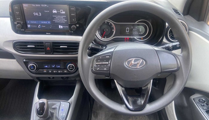 2019 Hyundai GRAND I10 NIOS SPORTZ AMT 1.2 KAPPA VTVT, Petrol, Automatic, 27,518 km, Steering Wheel Close Up