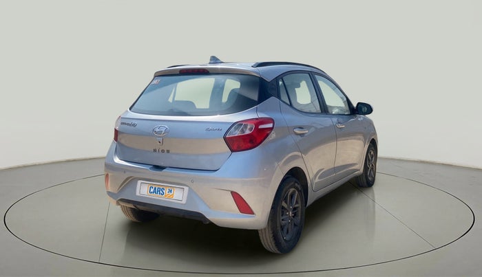 2019 Hyundai GRAND I10 NIOS SPORTZ AMT 1.2 KAPPA VTVT, Petrol, Automatic, 27,518 km, Right Back Diagonal