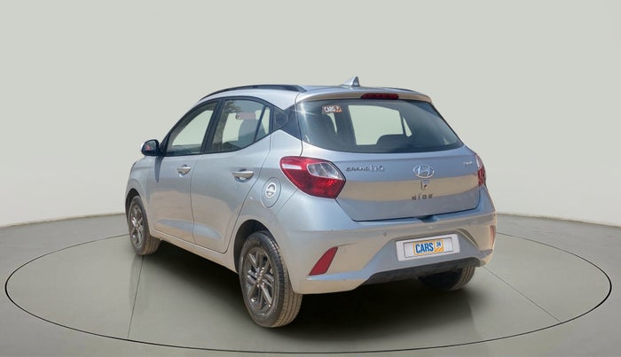 2019 Hyundai GRAND I10 NIOS SPORTZ AMT 1.2 KAPPA VTVT, Petrol, Automatic, 27,518 km, Left Back Diagonal