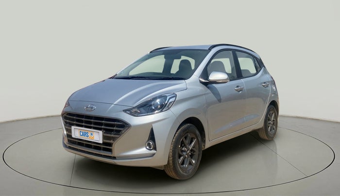 2019 Hyundai GRAND I10 NIOS SPORTZ AMT 1.2 KAPPA VTVT, Petrol, Automatic, 27,518 km, Left Front Diagonal