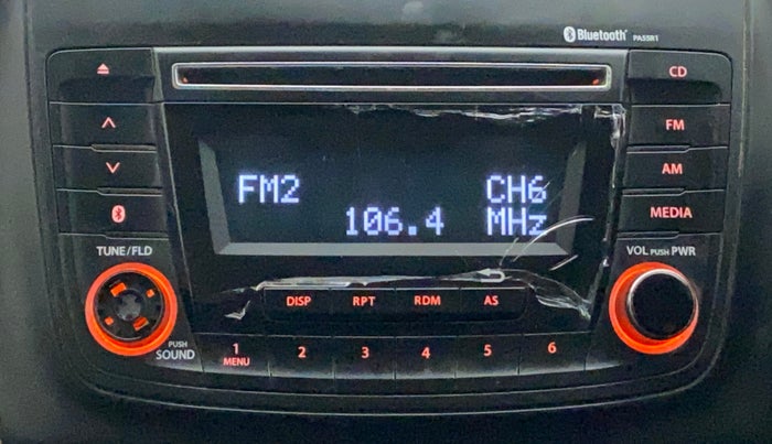 2017 Maruti Dzire ZXI, Petrol, Manual, 42,249 km, Infotainment System
