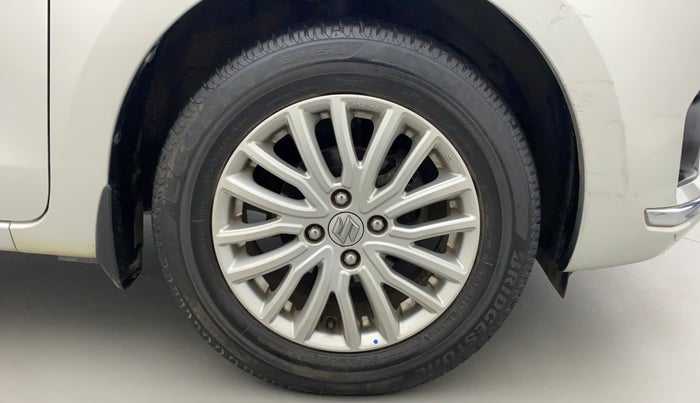 2017 Maruti Dzire ZXI, Petrol, Manual, 42,249 km, Right Front Wheel