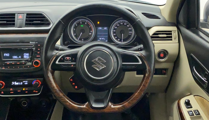 2017 Maruti Dzire ZXI, Petrol, Manual, 42,249 km, Steering Wheel Close Up