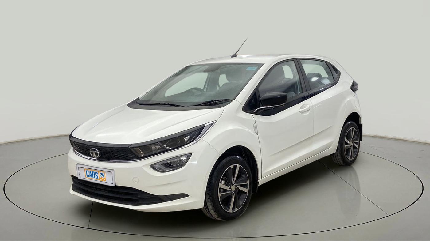 2022 Tata ALTROZ XZA, Petrol, Automatic, 19,545 km, Left Front Diagonal
