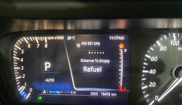 2022 Tata ALTROZ XZA, Petrol, Automatic, 19,545 km, Odometer Image