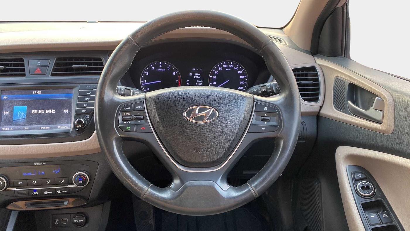 2016 Hyundai Elite i20 ASTA 1.2, Petrol, Manual, 52,996 km, Steering Wheel Close Up