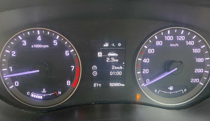 2016 Hyundai Elite i20 ASTA 1.2, Petrol, Manual, 52,996 km, Odometer Image