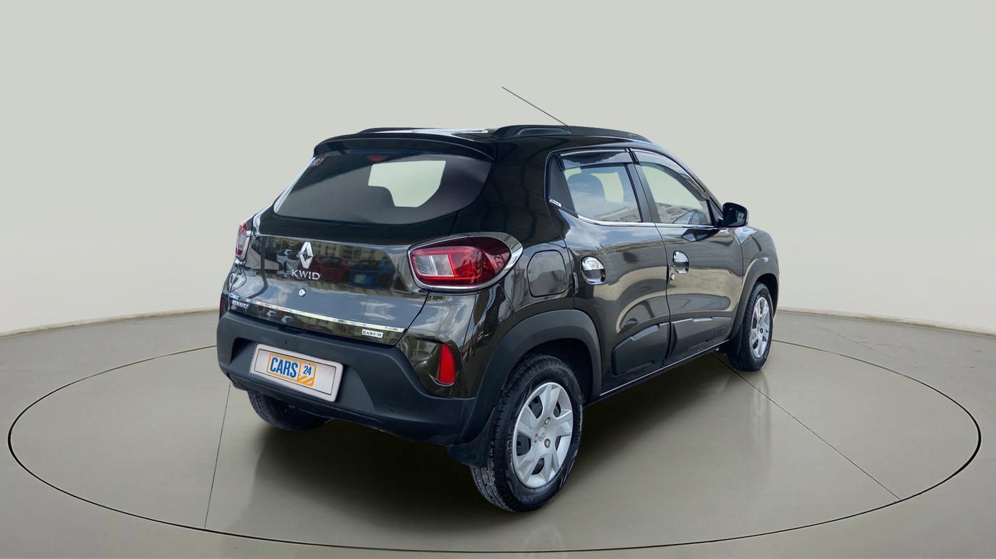 2021 Renault Kwid RXT 1.0 AMT (O), Petrol, Automatic, 8,934 km, Right Back Diagonal