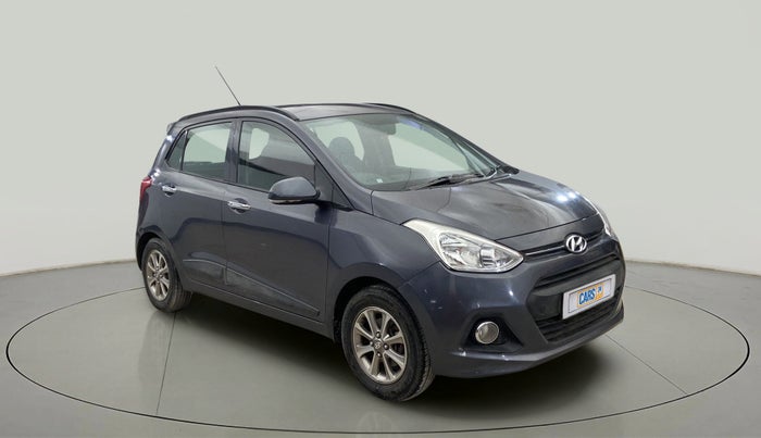 2016 Hyundai Grand i10 ASTA (O) 1.2 KAPPA VTVT, CNG, Manual, 69,996 km, Right Front Diagonal