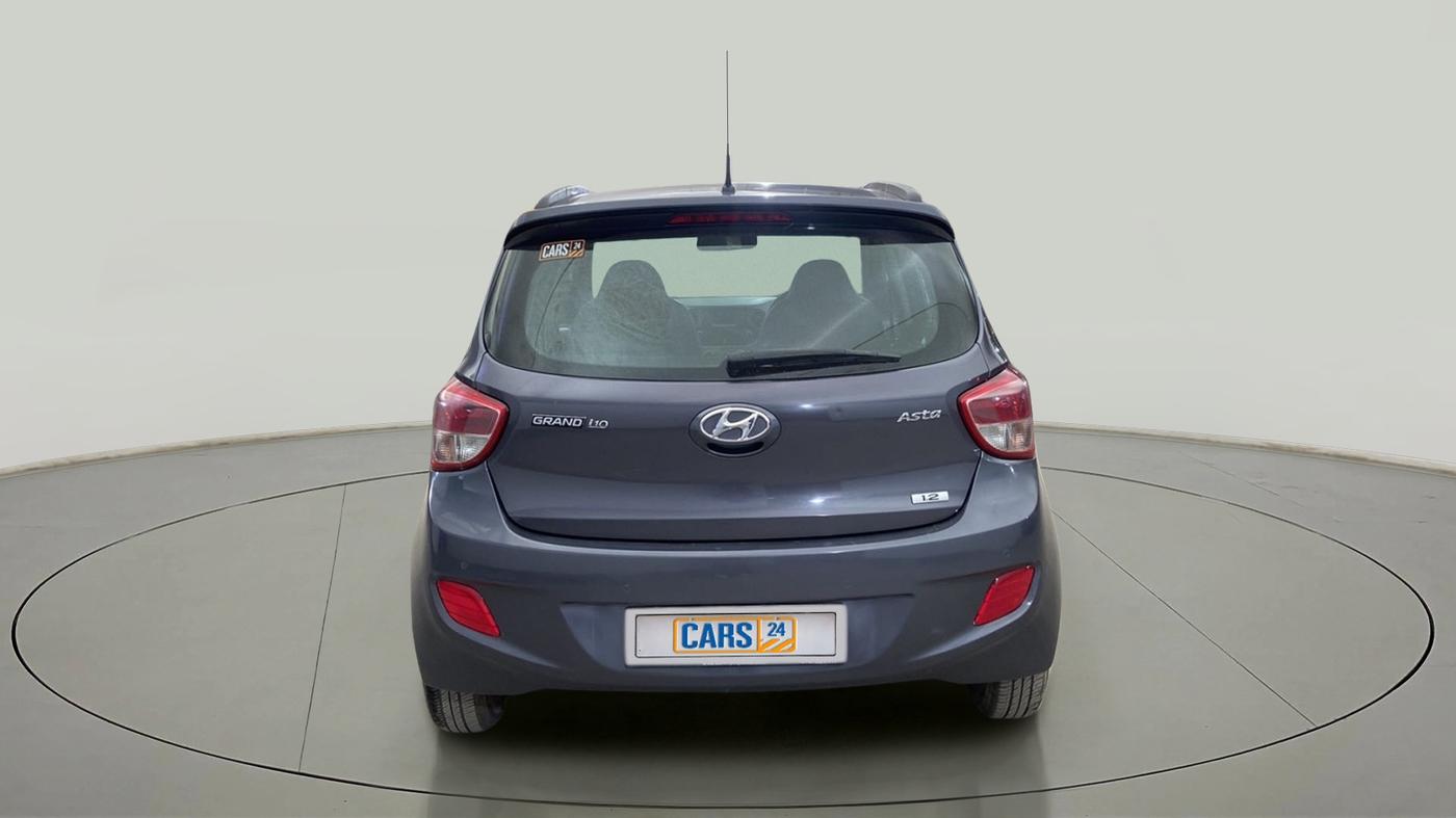2016 Hyundai Grand i10 ASTA (O) 1.2 KAPPA VTVT, CNG, Manual, 69,996 km, Back/Rear