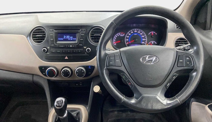 2016 Hyundai Grand i10 ASTA (O) 1.2 KAPPA VTVT, CNG, Manual, 69,996 km, Steering Wheel Close Up