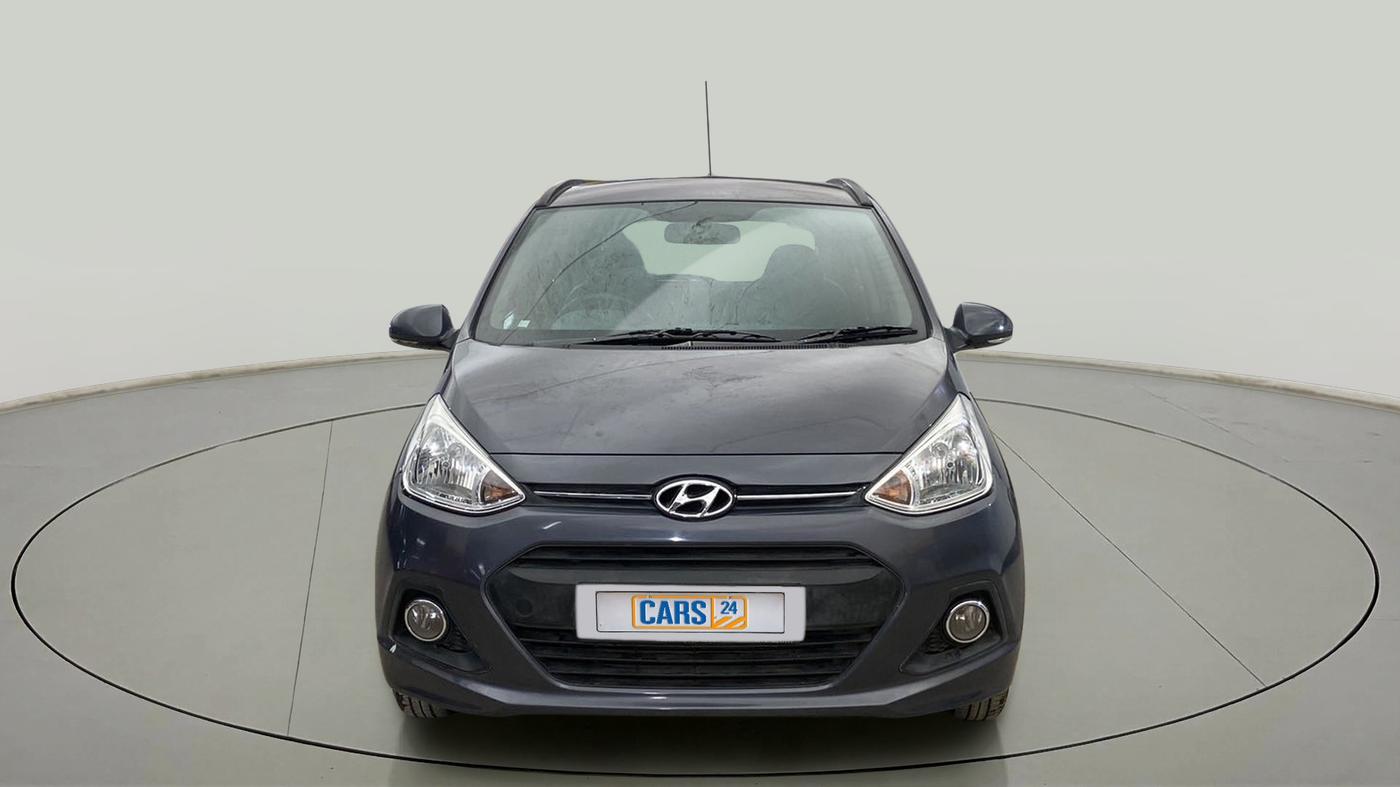 2016 Hyundai Grand i10 ASTA (O) 1.2 KAPPA VTVT, CNG, Manual, 69,996 km, Front