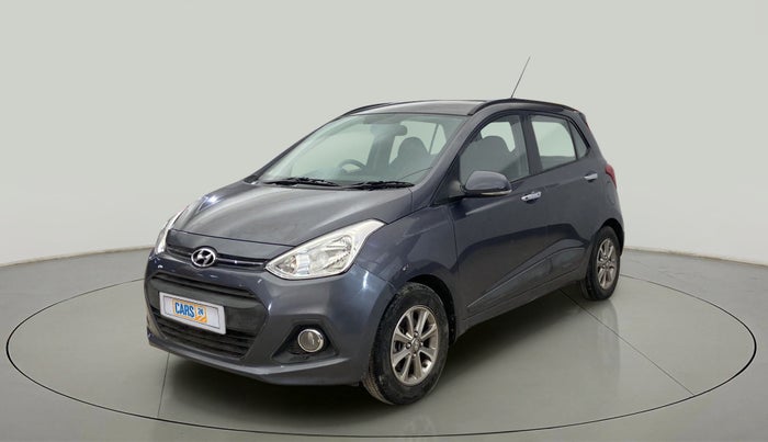 2016 Hyundai Grand i10 ASTA (O) 1.2 KAPPA VTVT, CNG, Manual, 69,996 km, Left Front Diagonal