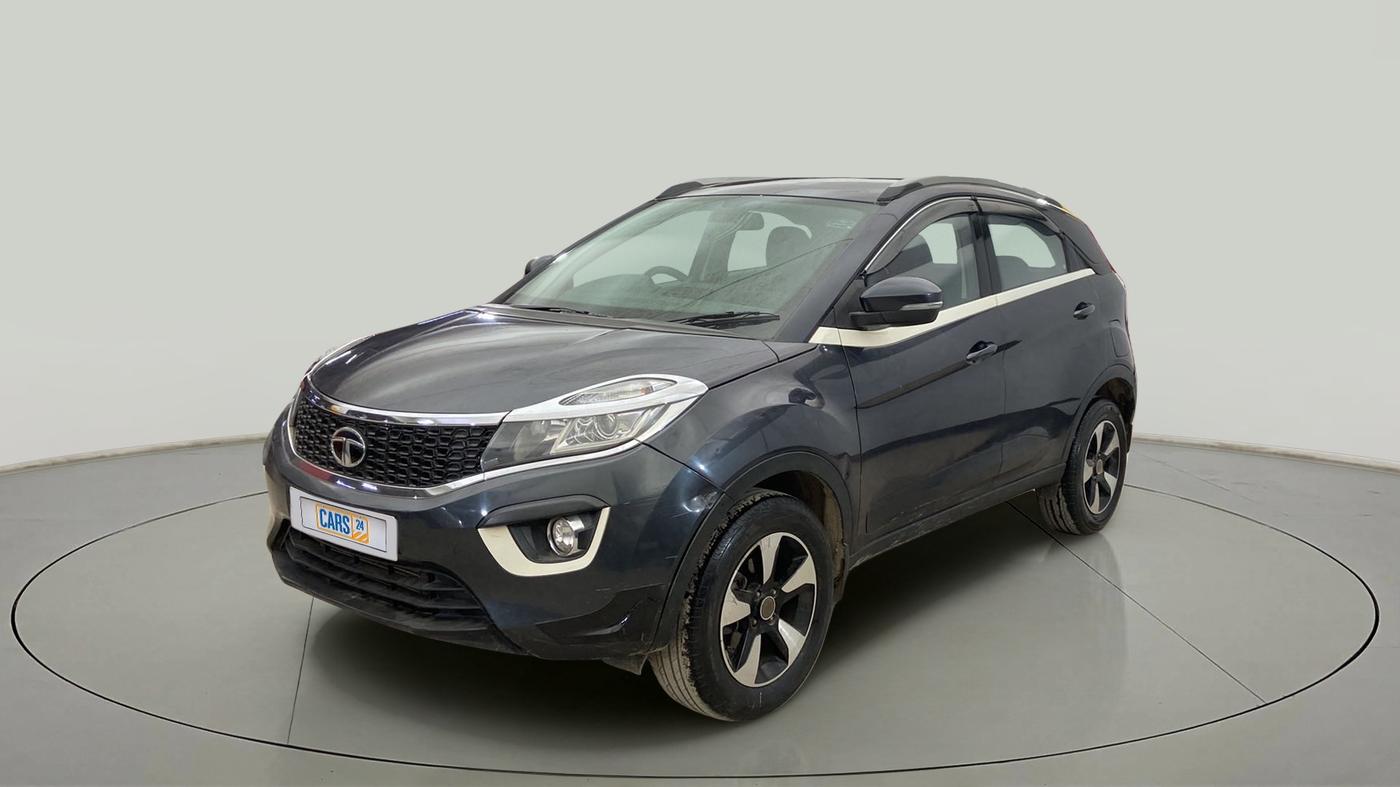 2019 Tata NEXON XZA PLUS DIESEL, Diesel, Automatic, 49,634 km, Left Front Diagonal