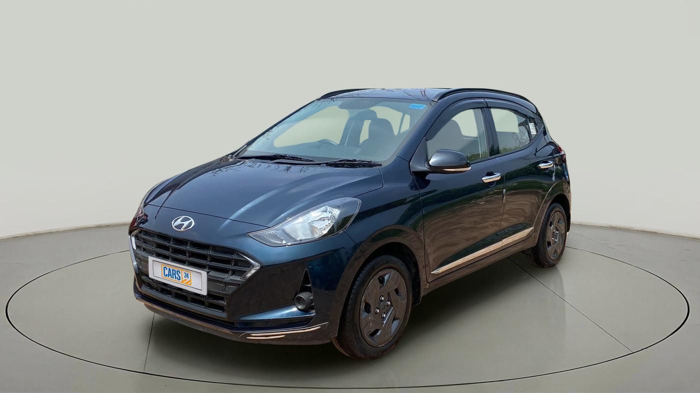 2022 Hyundai GRAND I10 NIOS MAGNA CORPORATE EDITION 1.2 KAPPA VTVT, Petrol, Manual, 7,084 km, Left Front Diagonal