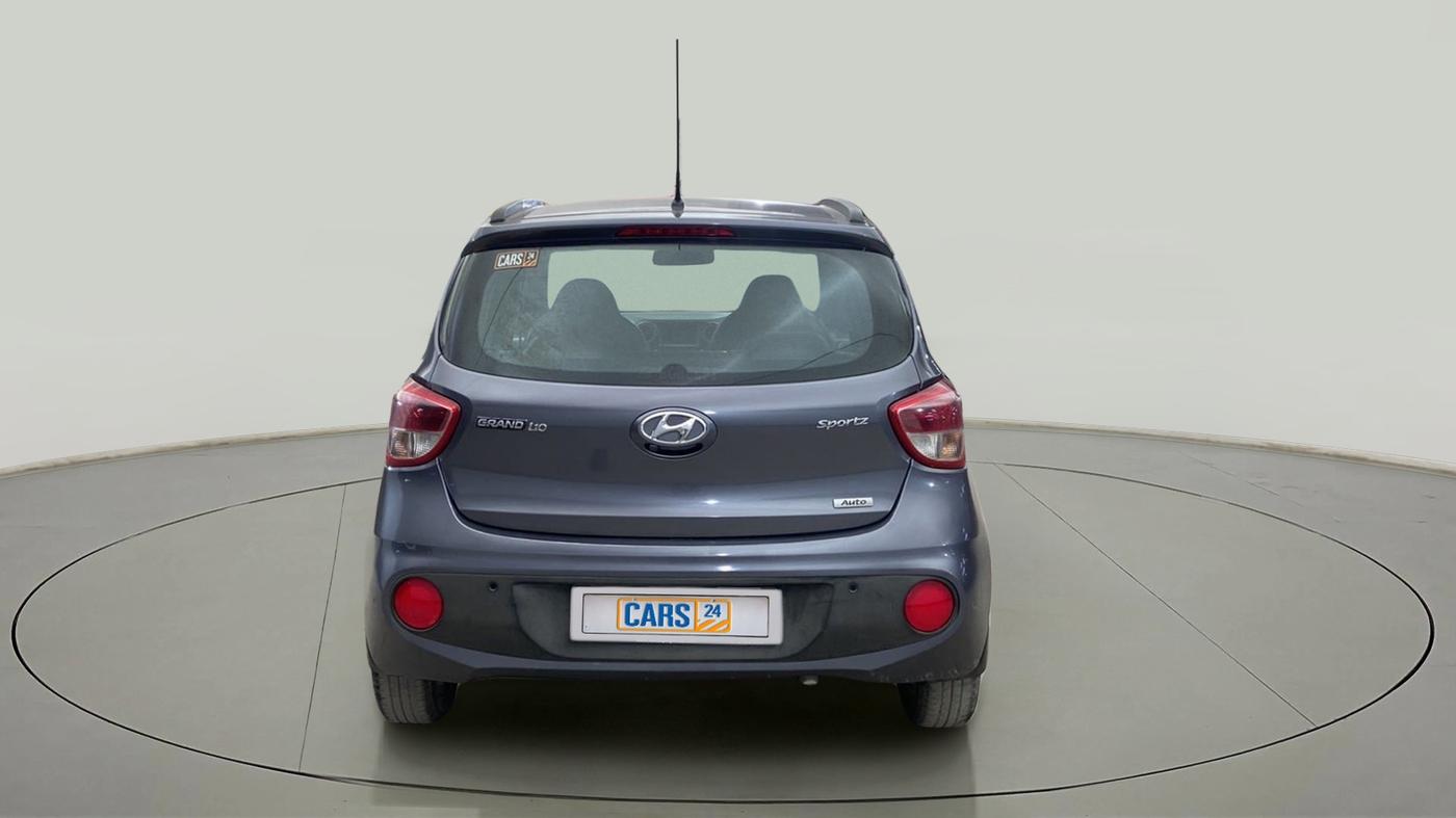2017 Hyundai Grand i10 SPORTZ (O) AT 1.2 KAPPA VTVT, Petrol, Automatic, 52,658 km, Back/Rear