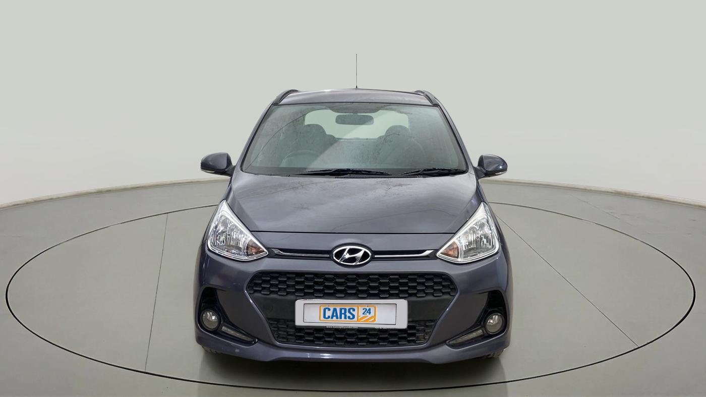 2017 Hyundai Grand i10 SPORTZ (O) AT 1.2 KAPPA VTVT, Petrol, Automatic, 52,658 km, Front