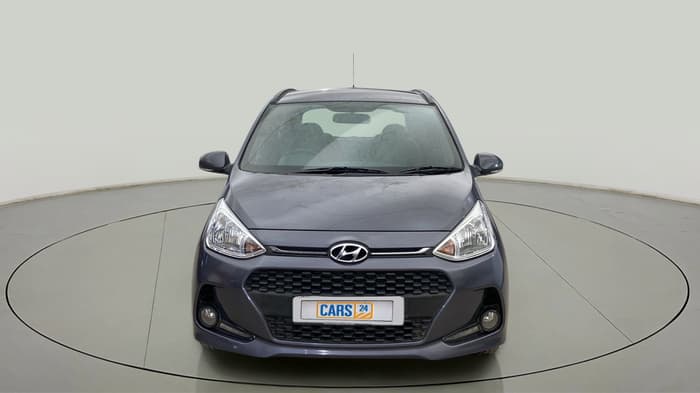 2017 Hyundai Grand i10 SPORTZ (O) AT 1.2 KAPPA VTVT, Petrol, Automatic, 52,658 km, Front