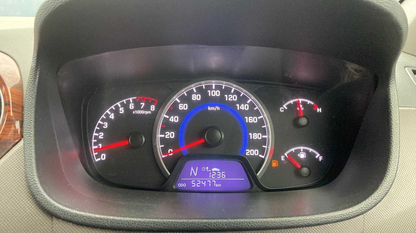 2017 Hyundai Grand i10 SPORTZ (O) AT 1.2 KAPPA VTVT, Petrol, Automatic, 52,658 km, Odometer Image