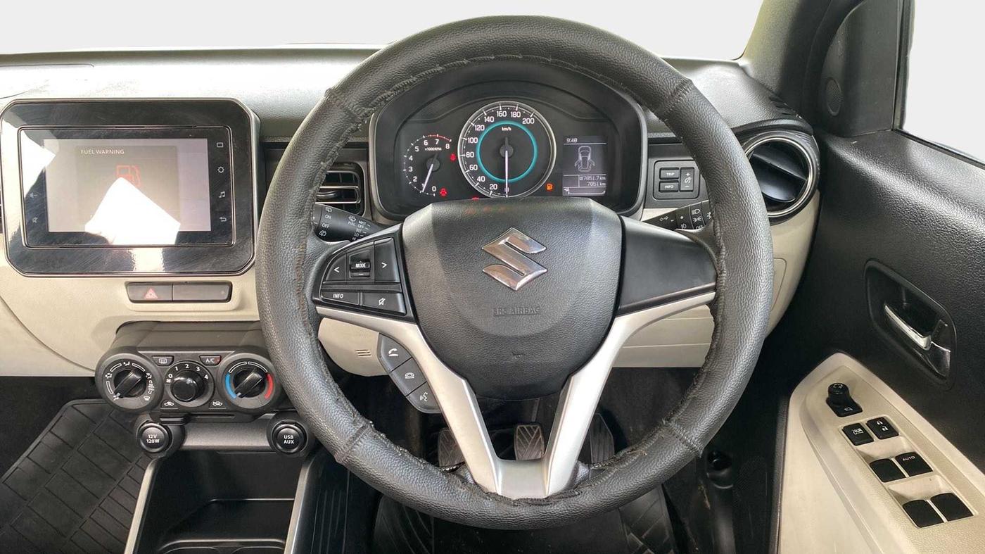 2020 Maruti IGNIS ZETA 1.2, Petrol, Manual, 7,816 km, Steering Wheel Close Up