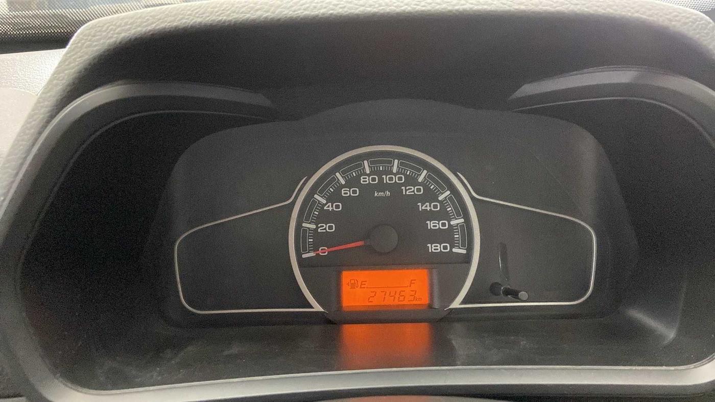2020 Maruti Alto VXI, Petrol, Manual, 27,508 km, Odometer Image