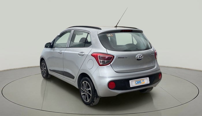 2018 Hyundai Grand i10 SPORTZ (O) AT 1.2 KAPPA VTVT, Petrol, Automatic, 28,334 km, Left Back Diagonal