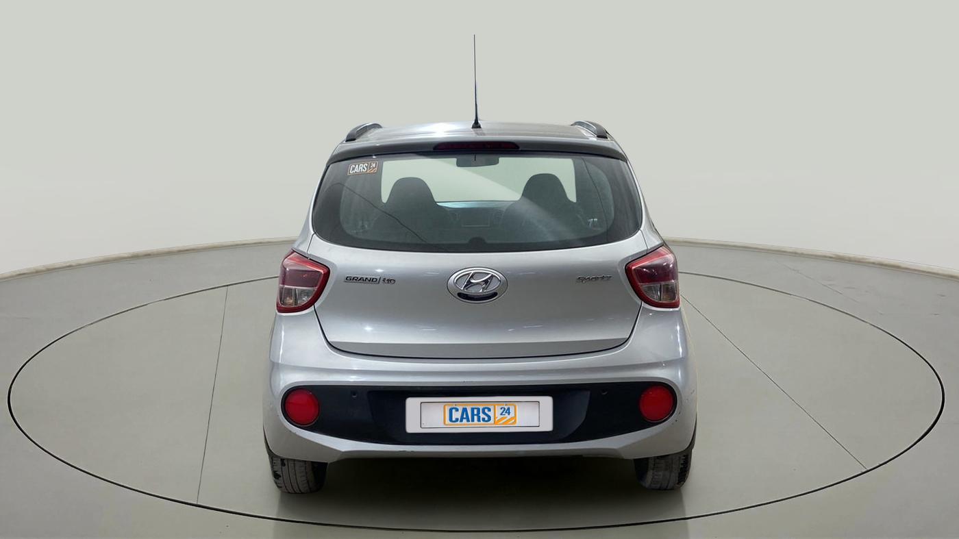 2018 Hyundai Grand i10 SPORTZ (O) AT 1.2 KAPPA VTVT, Petrol, Automatic, 28,334 km, Back/Rear