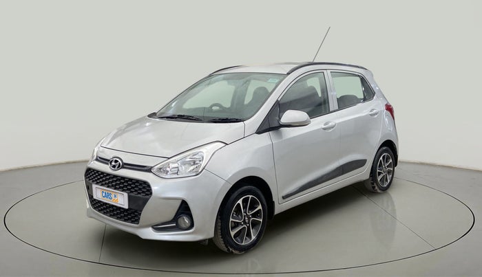 2018 Hyundai Grand i10 SPORTZ (O) AT 1.2 KAPPA VTVT, Petrol, Automatic, 28,334 km, Left Front Diagonal