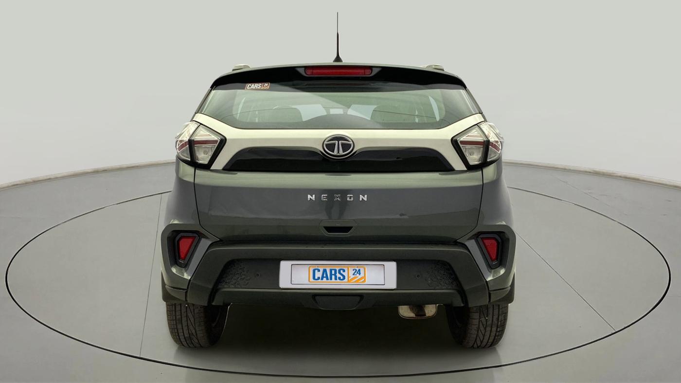 2021 Tata NEXON XMA SUNROOF PETROL, Petrol, Automatic, 17,227 km, Back/Rear
