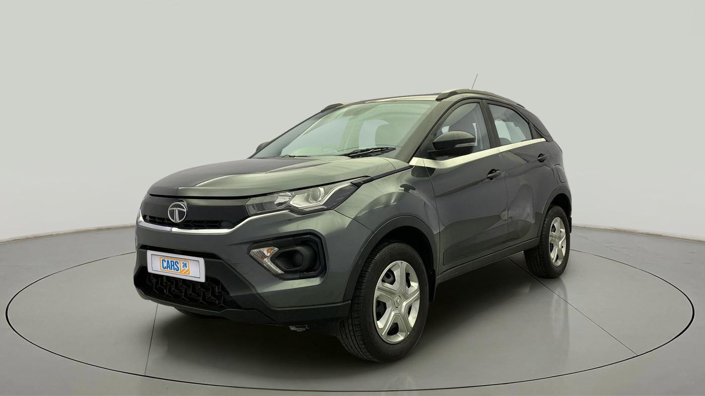 2021 Tata NEXON XMA SUNROOF PETROL, Petrol, Automatic, 17,227 km, Left Front Diagonal