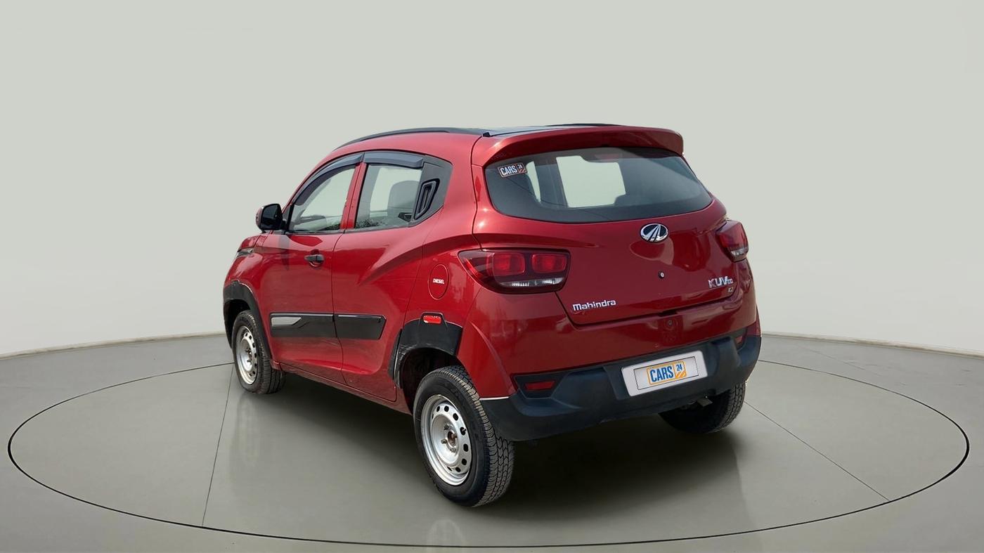 2017 Mahindra Kuv100 K2 PLUS D 6 STR, Diesel, Manual, 86,565 km, Left Back Diagonal