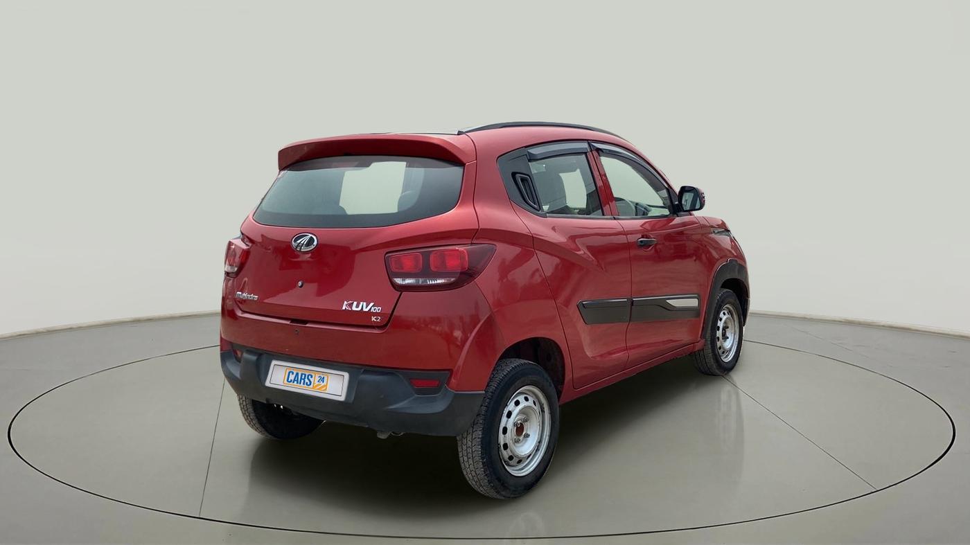 2017 Mahindra Kuv100 K2 PLUS D 6 STR, Diesel, Manual, 86,565 km, Right Back Diagonal