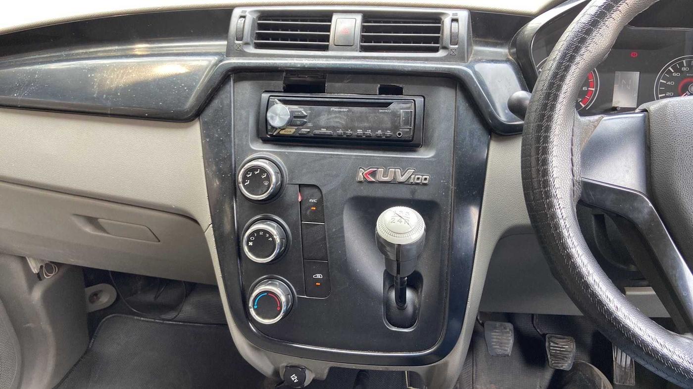 2017 Mahindra Kuv100 K2 PLUS D 6 STR, Diesel, Manual, 86,565 km, Air Conditioner