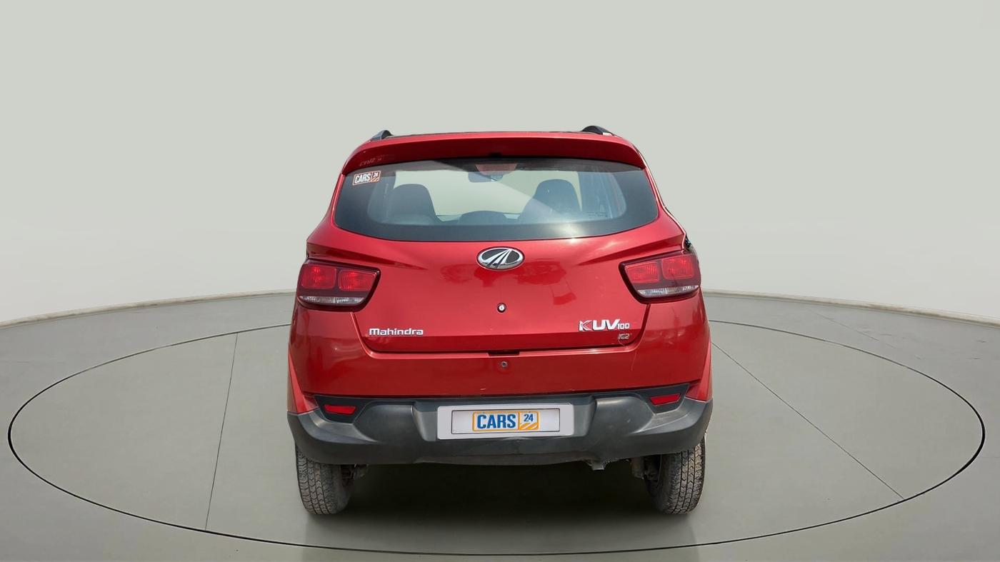 2017 Mahindra Kuv100 K2 PLUS D 6 STR, Diesel, Manual, 86,565 km, Back/Rear