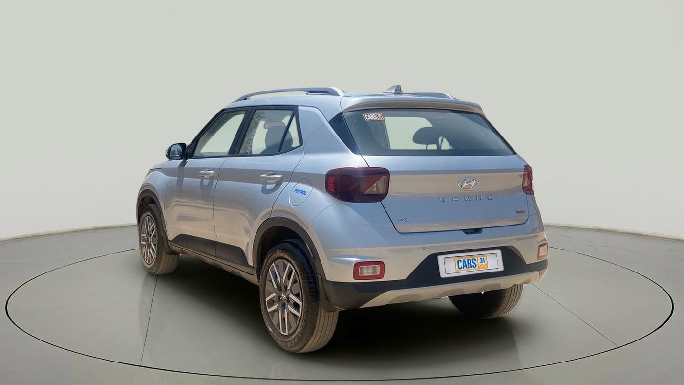 2021 Hyundai VENUE SX 1.0 TURBO IMT, Petrol, Manual, 13,449 km, Left Back Diagonal