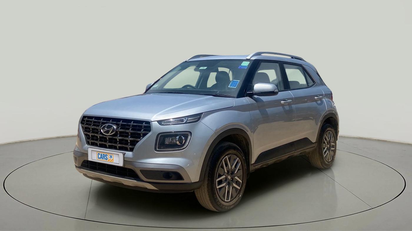 2021 Hyundai VENUE SX 1.0 TURBO IMT, Petrol, Manual, 13,449 km, Left Front Diagonal