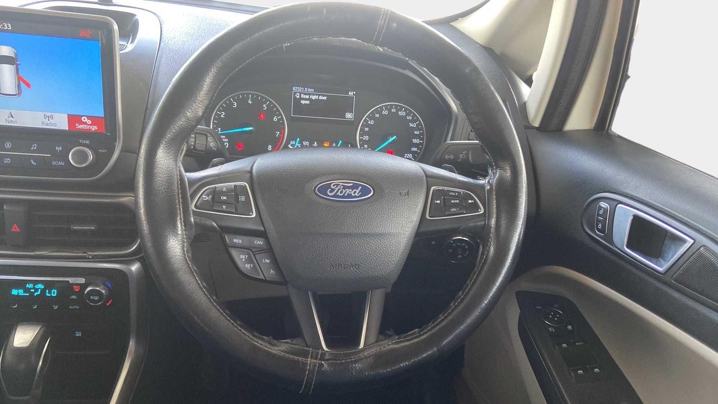 2020 Ford Ecosport TITANIUM + 1.5L PETROL AT, Petrol, Automatic, 62,436 km, Steering Wheel Close Up