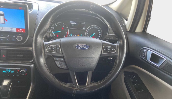 2020 Ford Ecosport TITANIUM + 1.5L PETROL AT, Petrol, Automatic, 62,436 km, Steering Wheel Close Up