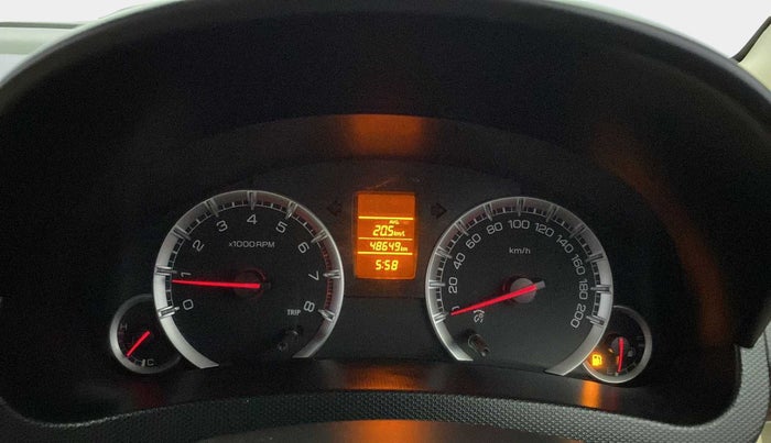 2013 Maruti Swift Dzire VXI, Petrol, Manual, 48,627 km, Odometer Image