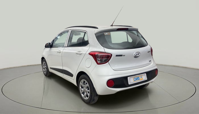 2017 Hyundai Grand i10 SPORTZ (O) 1.2 KAPPA VTVT, Petrol, Manual, 27,400 km, Left Back Diagonal