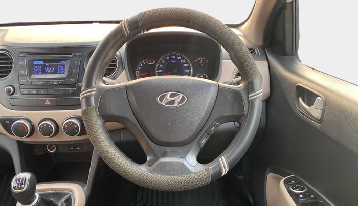 2013 Hyundai Grand i10 SPORTZ 1.2 KAPPA VTVT, Petrol, Manual, 65,081 km, Steering Wheel Close Up