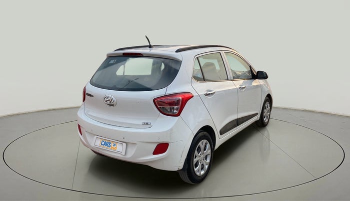 2013 Hyundai Grand i10 SPORTZ 1.2 KAPPA VTVT, Petrol, Manual, 65,081 km, Right Back Diagonal