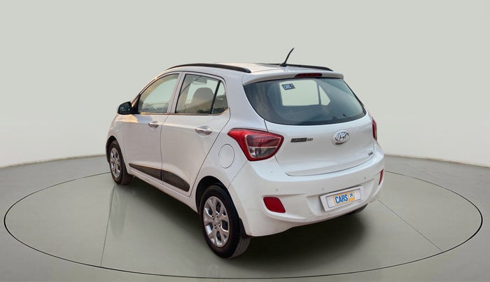 2013 Hyundai Grand i10 SPORTZ 1.2 KAPPA VTVT, Petrol, Manual, 65,081 km, Left Back Diagonal
