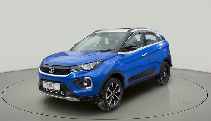 2020 Tata NEXON XZA PLUS (O) PETROL DUAL TONE, Petrol, Automatic, 38,099 km, Left Front Diagonal