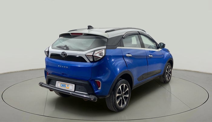 2020 Tata NEXON XZA PLUS (O) PETROL DUAL TONE, Petrol, Automatic, 38,099 km, Right Back Diagonal