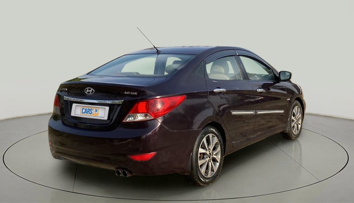 2013 Hyundai Verna FLUIDIC 1.6 CRDI SX, Diesel, Manual, 66,988 km, Right Back Diagonal